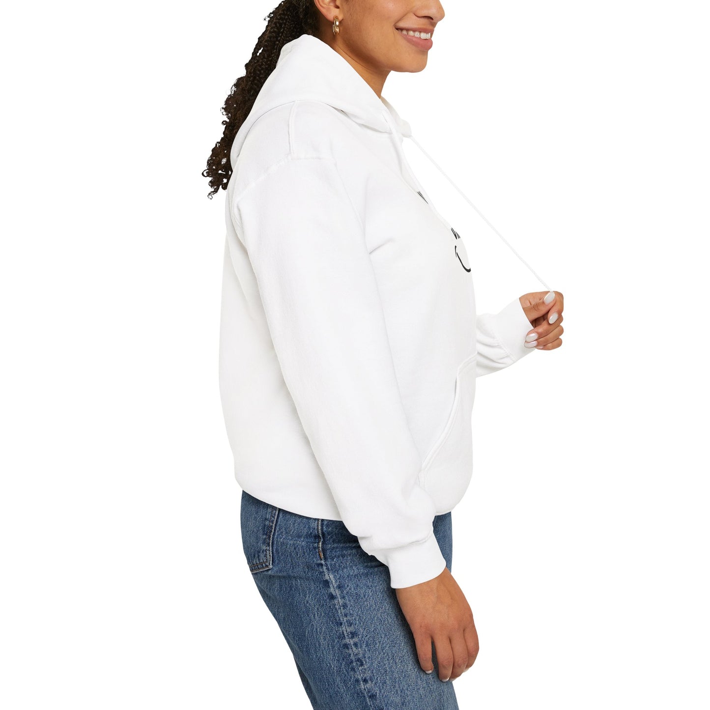 Unisex Hooded Sweatshirt - "Smile Like a Legend" Graphic