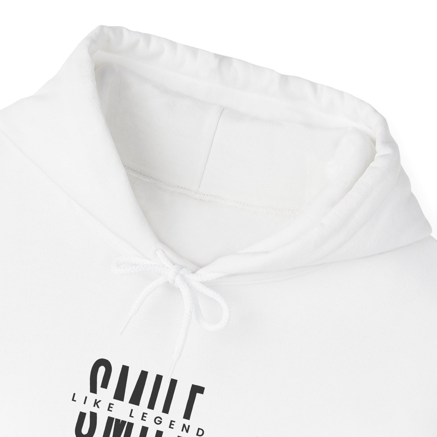 Unisex Hooded Sweatshirt - "Smile Like a Legend" Graphic