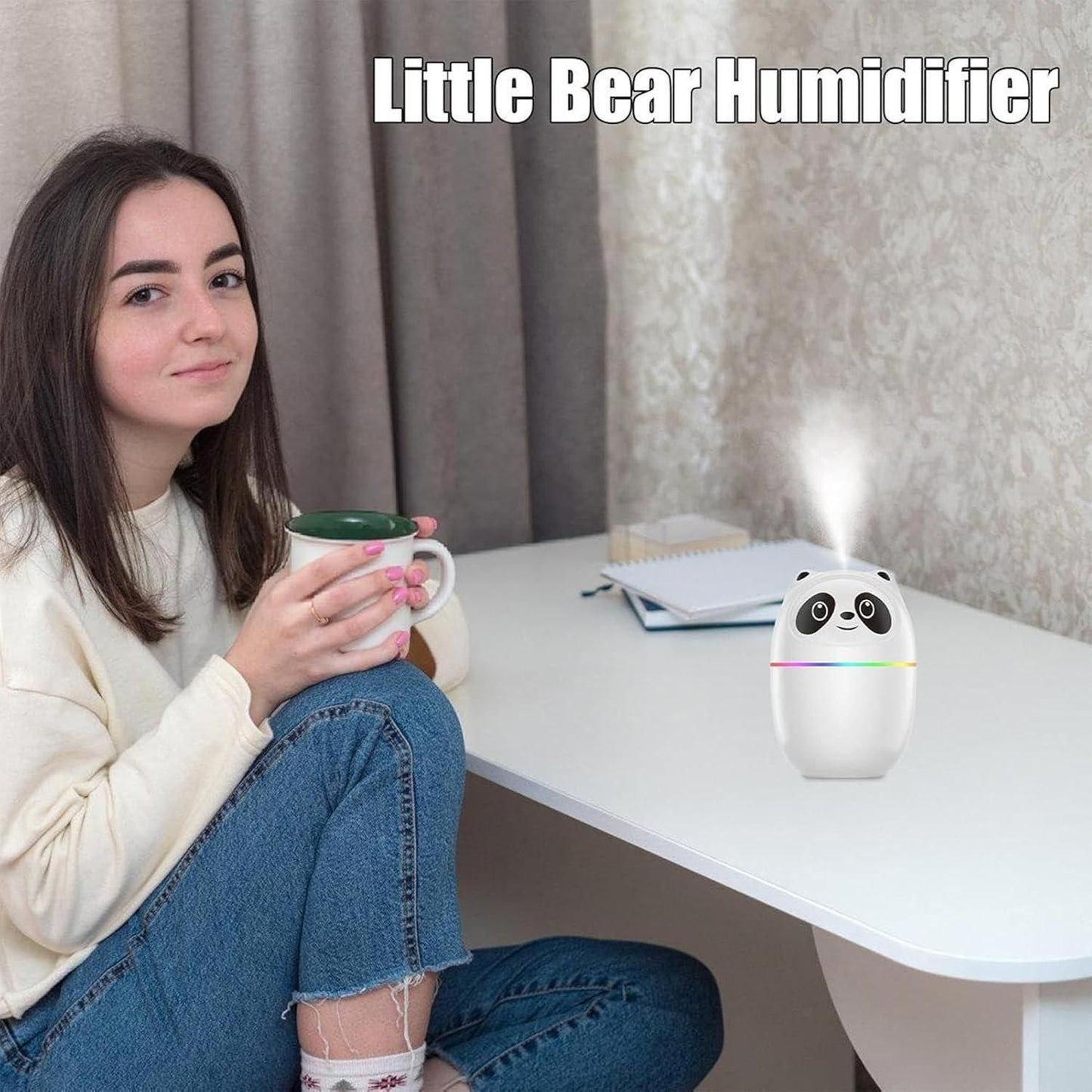 Mini Cool Mist Humidifier for Room Moisture