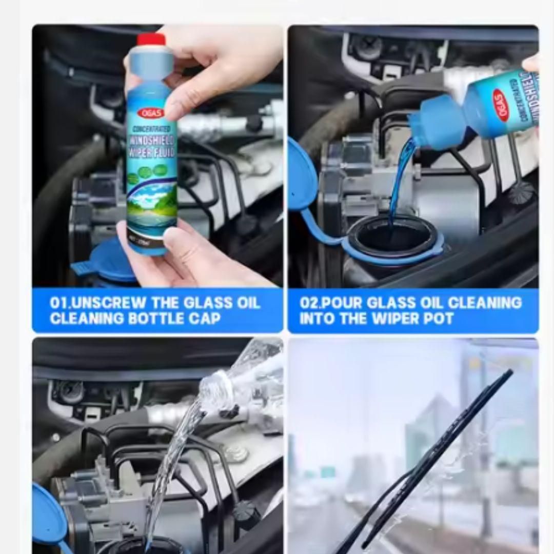 Windshield Washer Fluid Glass (Pack of 2)
