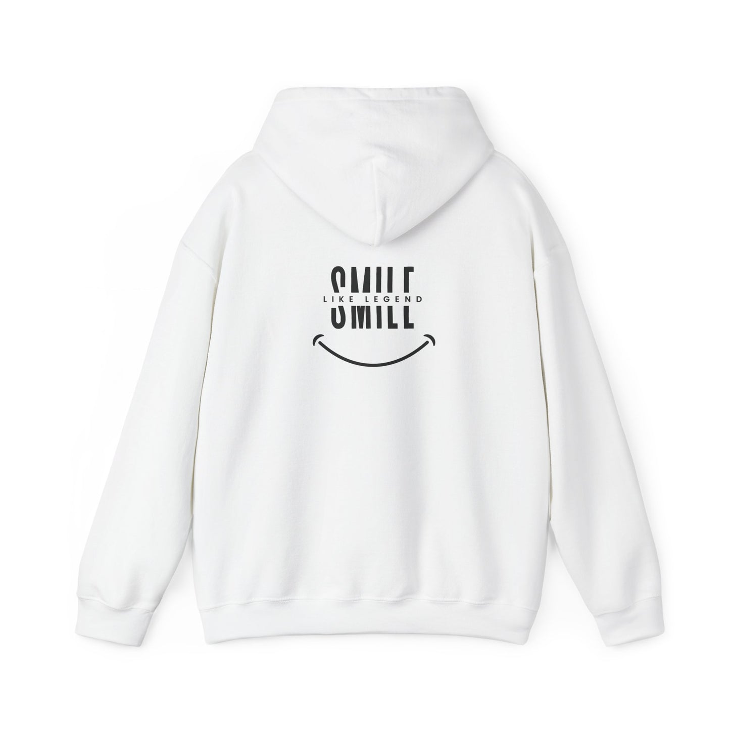 Unisex Hooded Sweatshirt - "Smile Like a Legend" Graphic