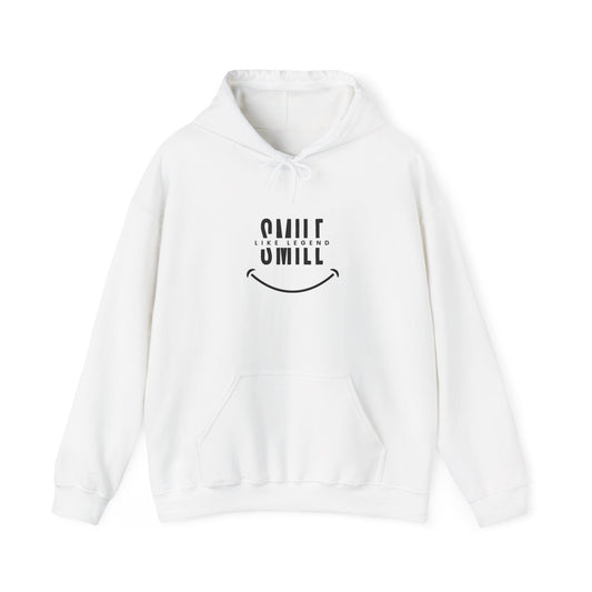Unisex Hooded Sweatshirt - "Smile Like a Legend" Graphic